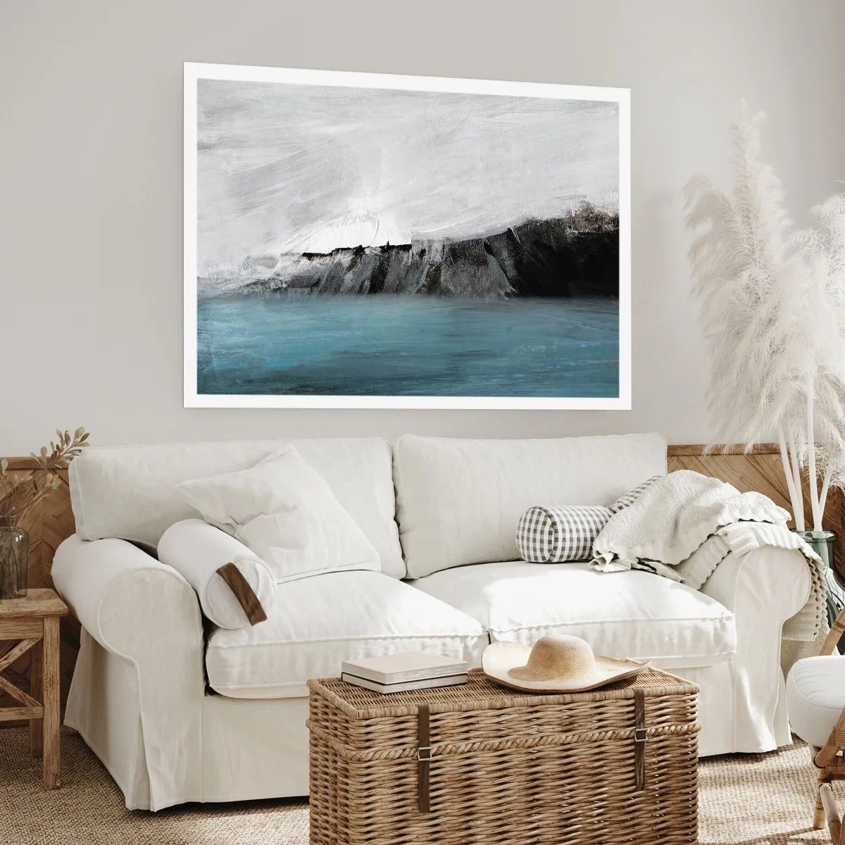 Pôster - Água – terra: choque dos elementos - 70x50 cm