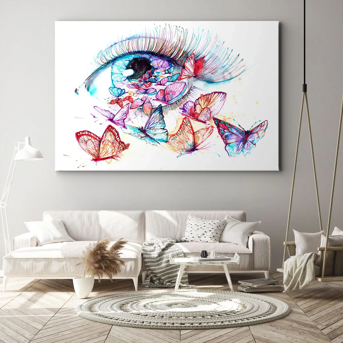 Quadro em tela - Olhos de conto de fadas - 100x70 cm
