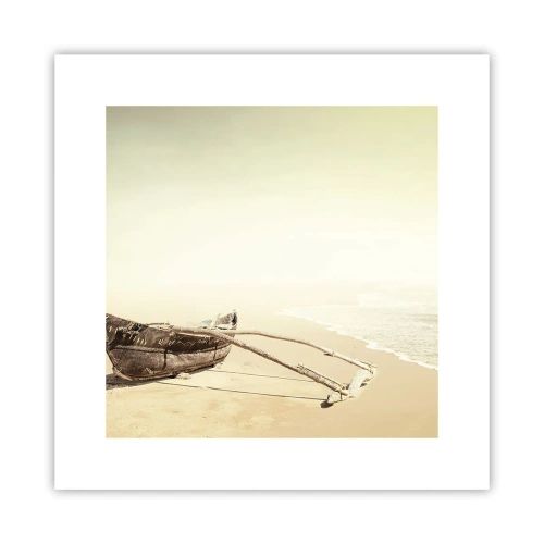 Pôster - Memória dos mares do sul - 30x30 cm