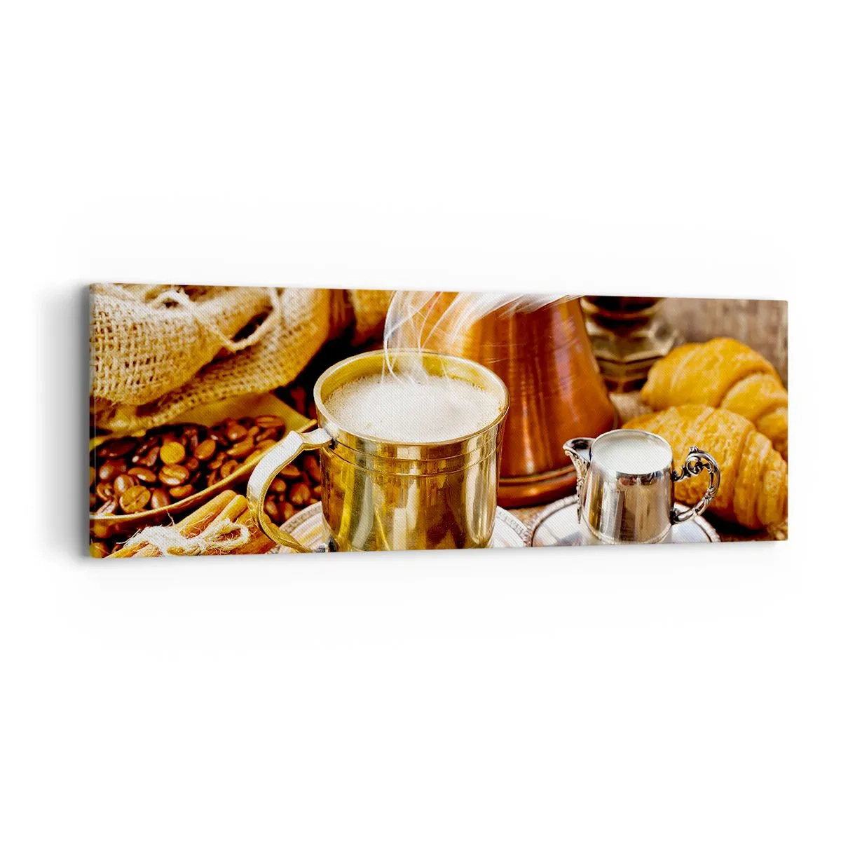 Quadro em tela - Bons dias! - 90x30 cm