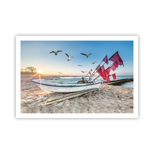 Pôster - Um merecido descanso - 91x61 cm