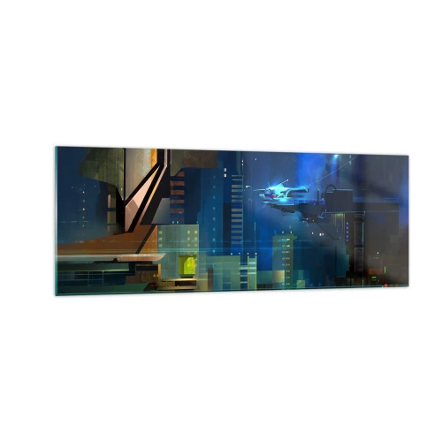 Quadro em vidro - Num futuro próximo - 140x50 cm