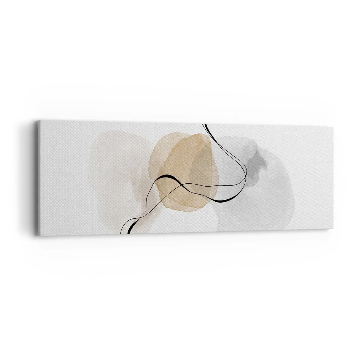 Quadro em tela - Contas ao vento - 90x30 cm