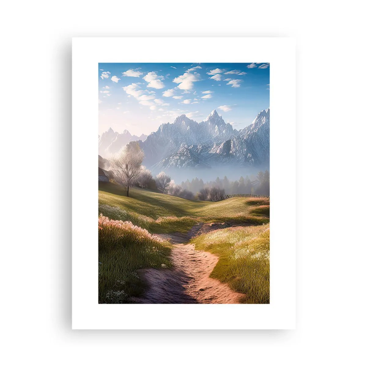 Pôster - Vale idílico - 30x40 cm