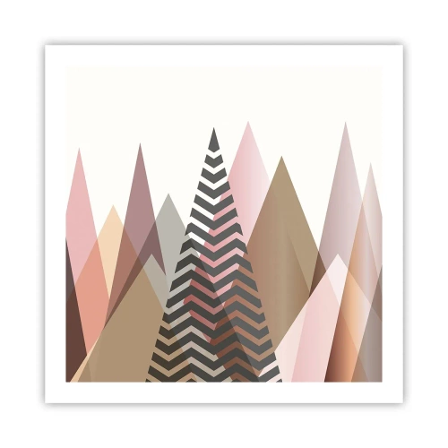 Pôster - Vista piramidal - 60x60 cm