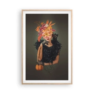 Pôster com moldura de carvalho claro - O feitiço da bruxa - 61x91 cm