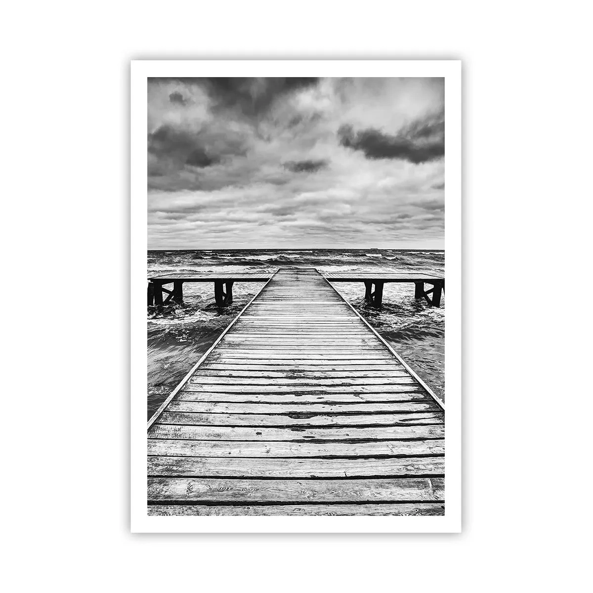 Pôster - Estou à espera do vento, que vai dispersar... - 70x100 cm