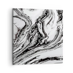 Quadro em tela - No princípio, era o caos - 50x50 cm