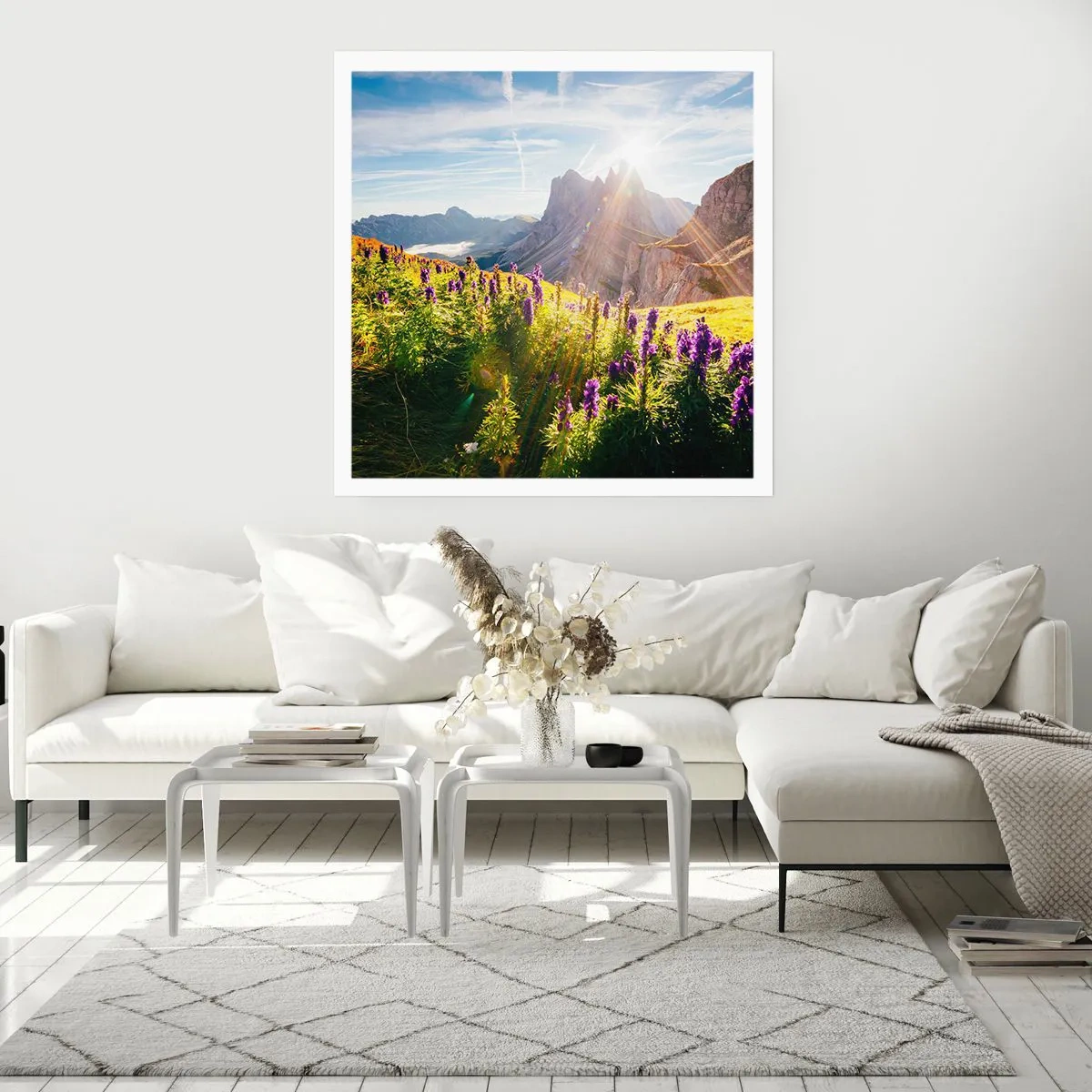 Pôster - A vida secreta das ervas - 60x60 cm