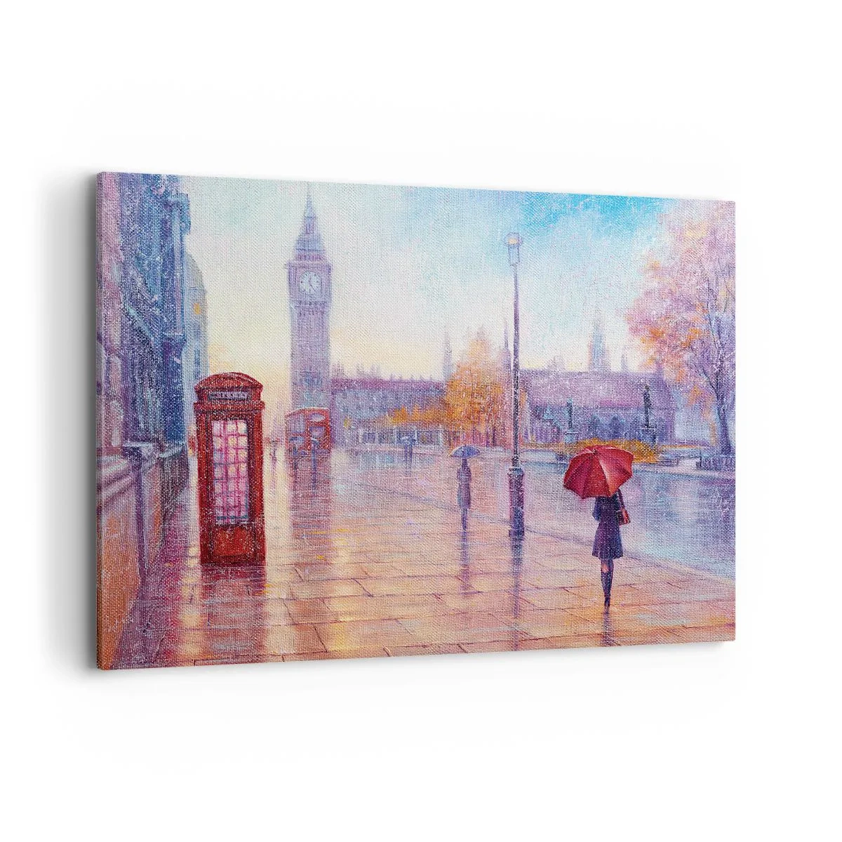 Quadro em tela - Um dia de outono em Londres - 120x80 cm