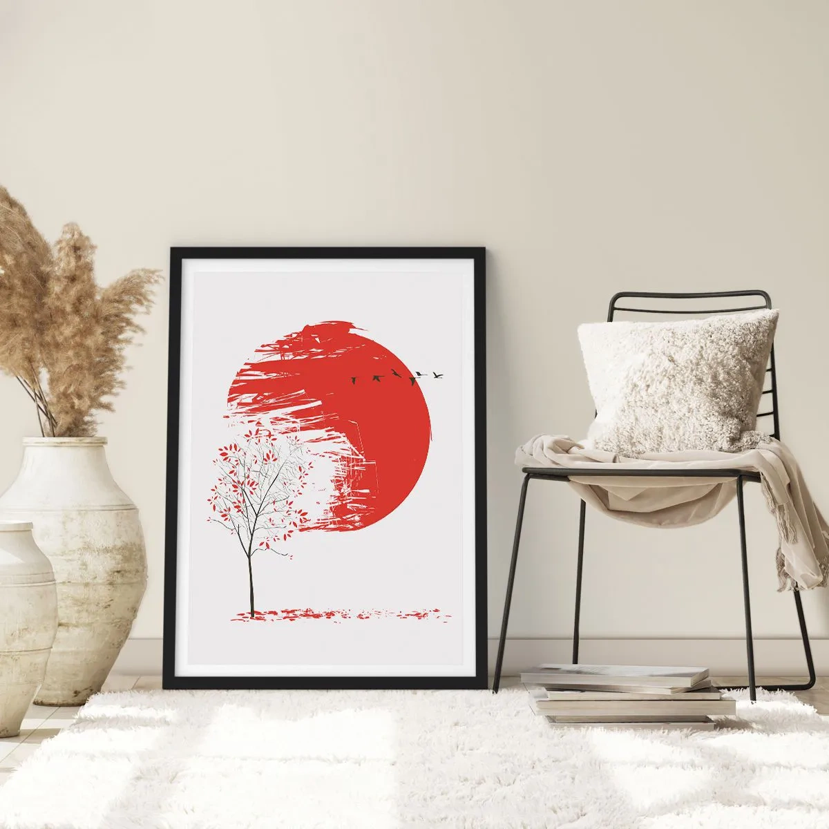 Pôster com moldura preta - Conhece este país? - 61x91 cm