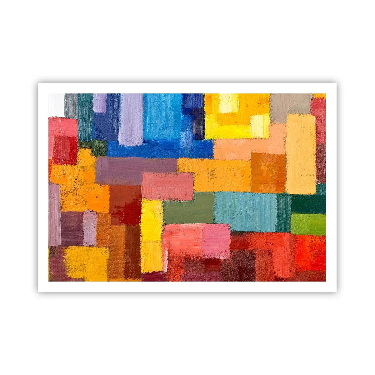 Pôster - Cada um diferente, todos coloridos - 100x70 cm