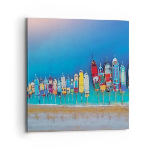 Quadro em tela - Vista panorâmica - 70x70 cm