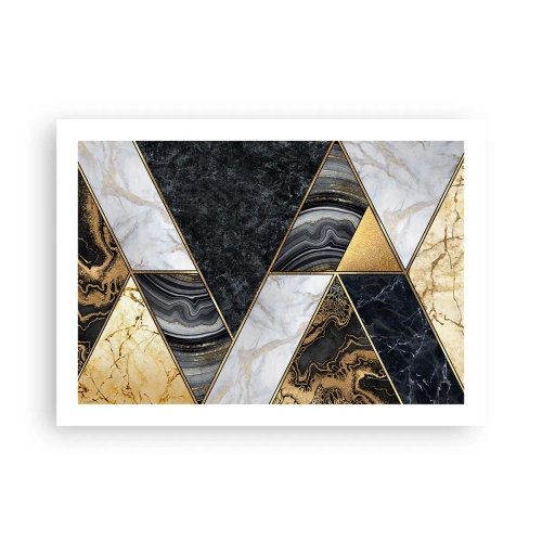 Pôster - Pedra por pedra - 70x50 cm