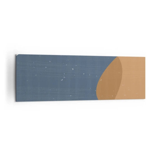 Quadro em tela - Ovais e influências - 160x50 cm