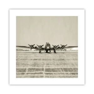 Pôster - Pronto como sempre  - 40x40 cm