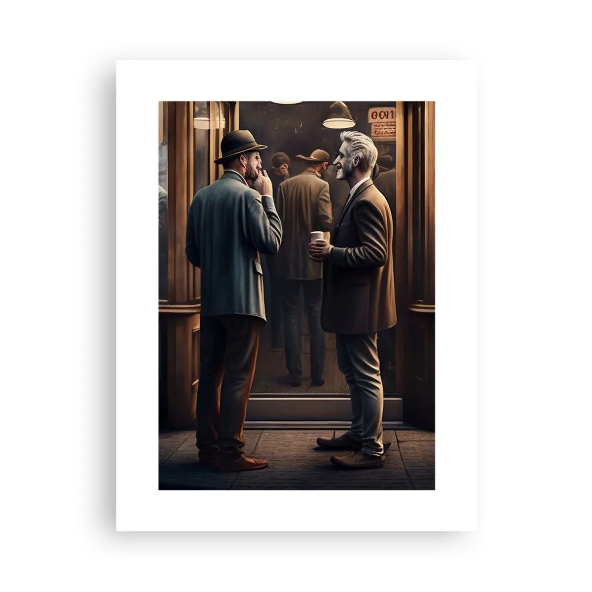 Pôster - Boa hora do dia - 30x40 cm