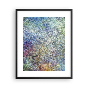 Pôster com moldura preta - Não é assim tão simples - 40x50 cm
