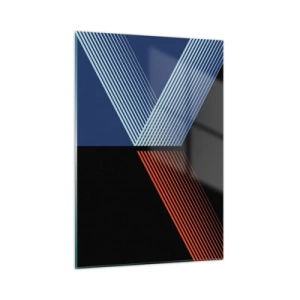 Quadro em vidro - Uma história simples - 50x70 cm