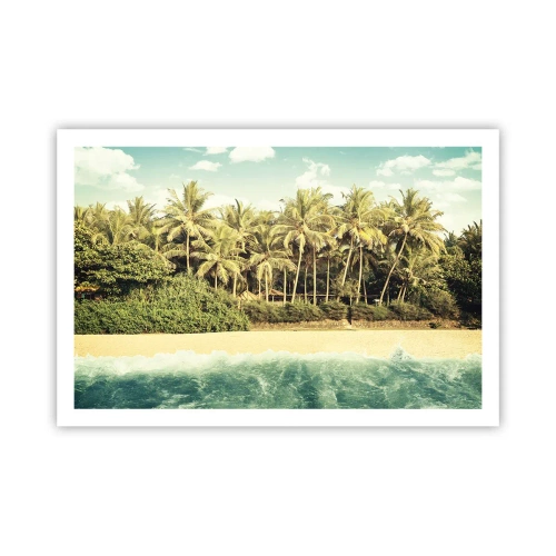 Pôster - Ou talvez aqui? - 91x61 cm