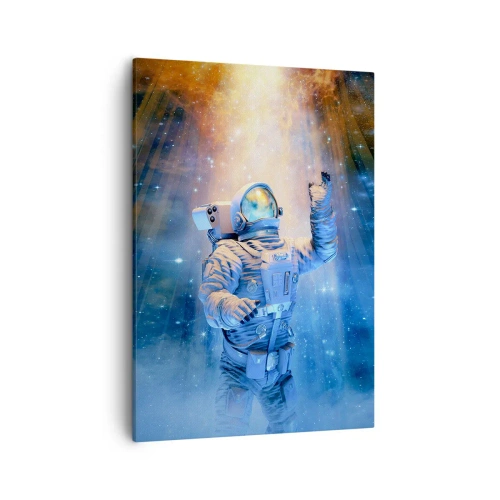 Quadro em tela - Finalmente chegamos - 50x70 cm