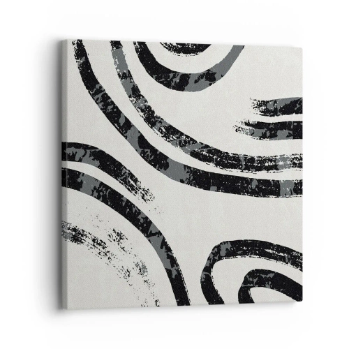 Quadro em tela - Meio parado - 30x30 cm