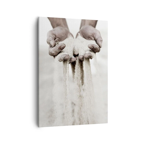 Quadro em tela - Com estas mãos… - 50x70 cm