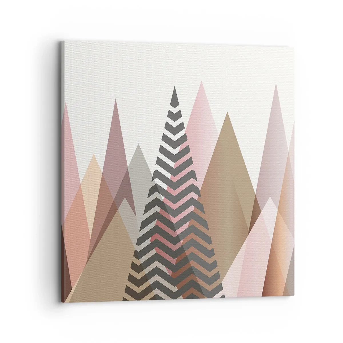 Quadro em tela - Vista piramidal - 70x70 cm