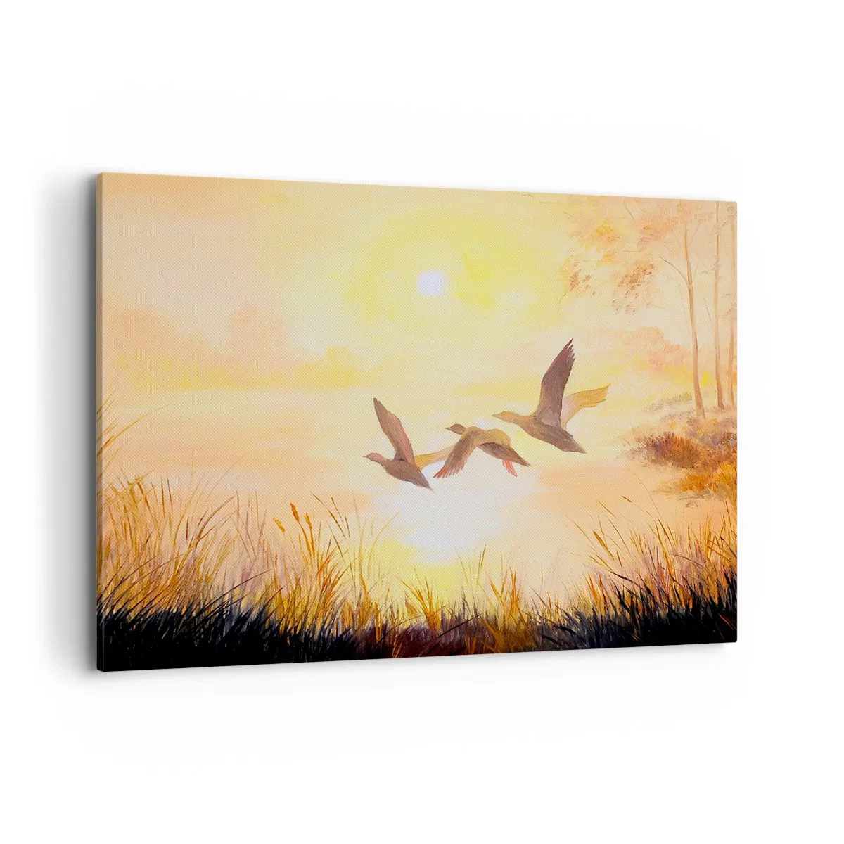 Quadro em tela - O início de uma longa viagem - 100x70 cm