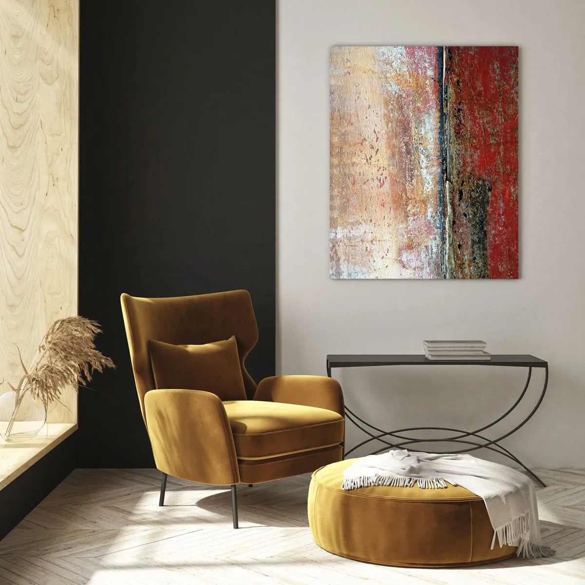 Quadro em vidro - Talvez seja o mar - 70x100 cm