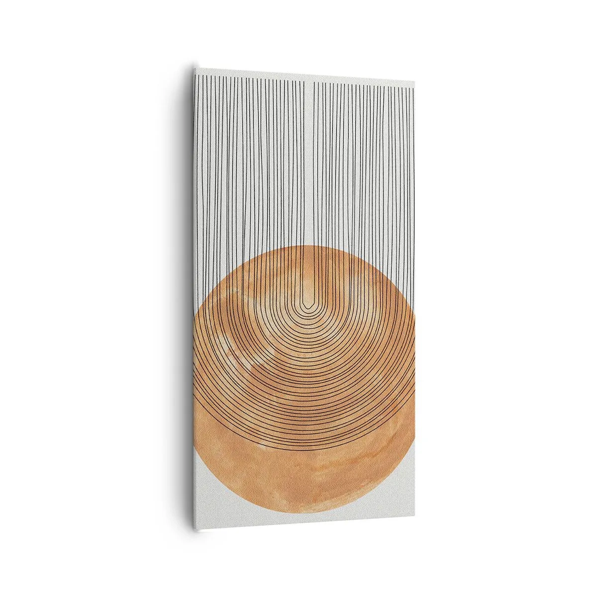 Quadro em tela - Composição solar - 65x120 cm