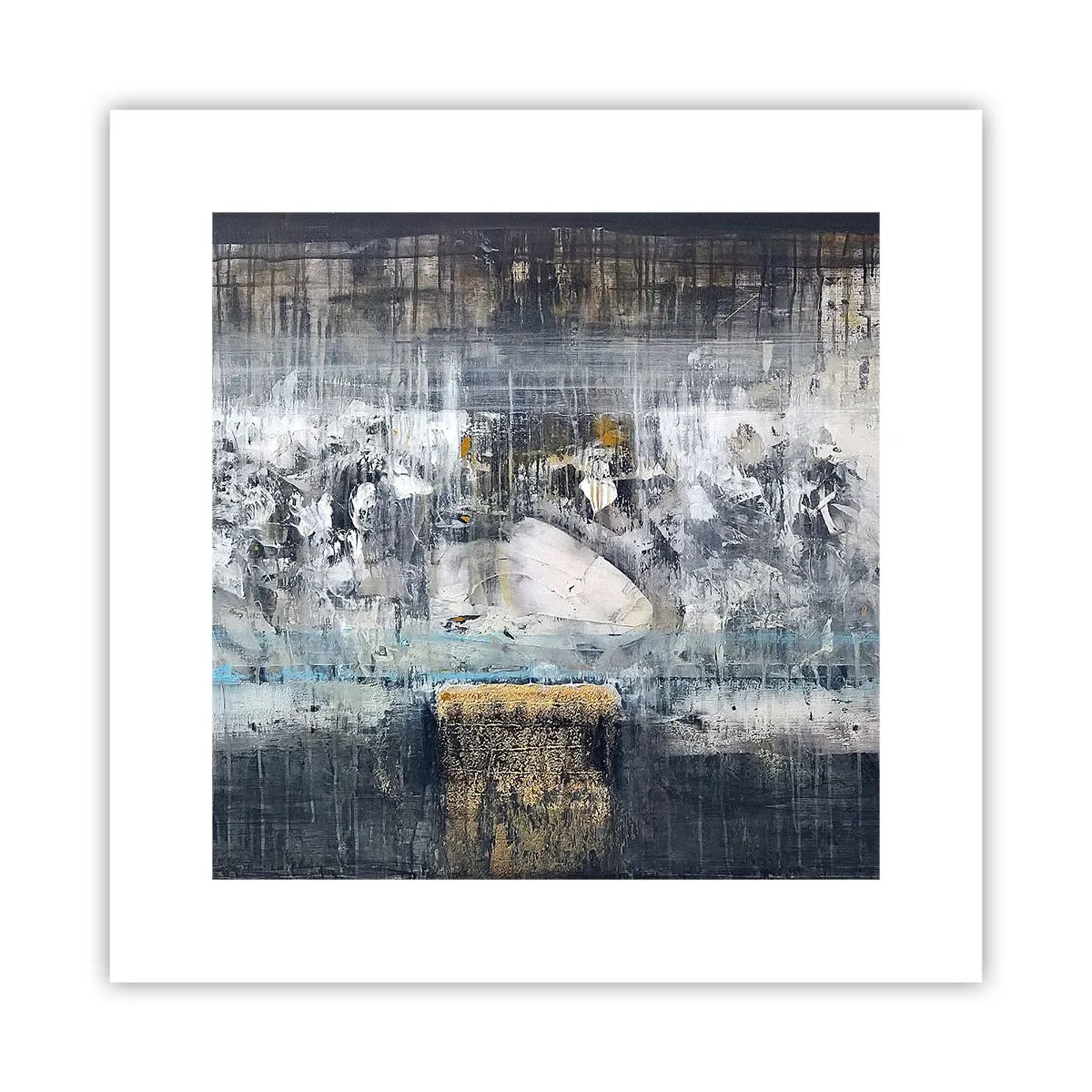 Pôster - Pelo gelo ou pelo torrão de terra - 30x30 cm