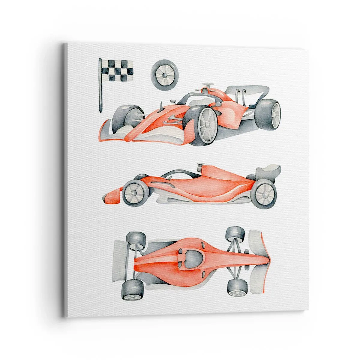 Quadro em tela - Persiga seu sonho - 70x70 cm