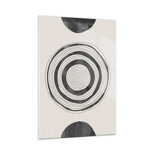 Quadro em vidro - Importante é o que há no caminho - 50x70 cm