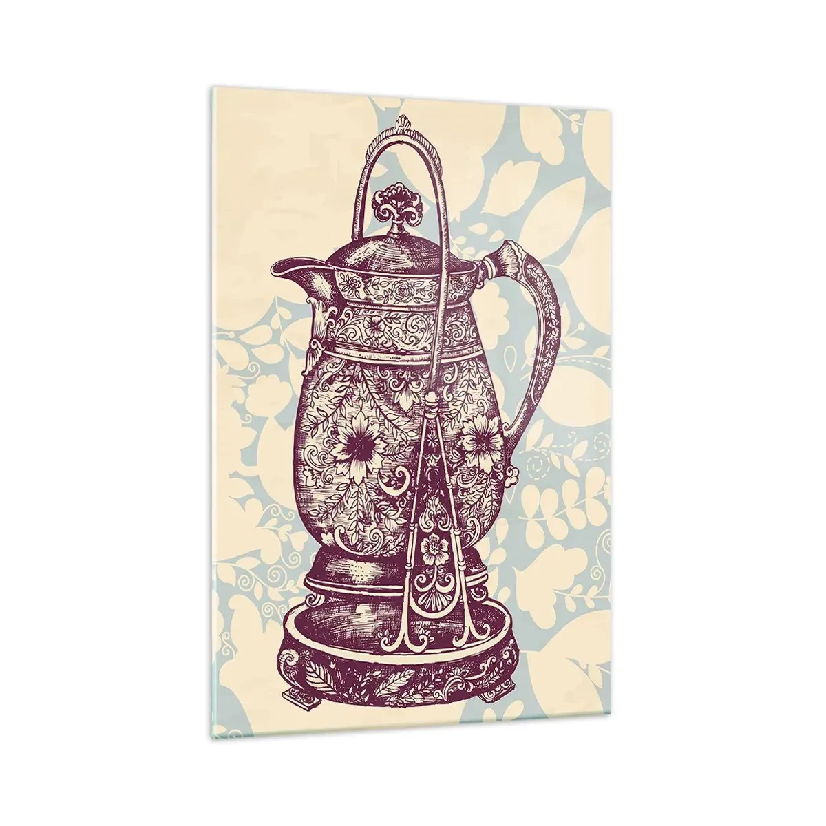 Quadro em vidro - A beleza da vida cotidiana - 70x100 cm