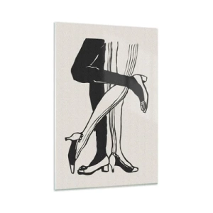 Quadro em vidro - Um atributo feminino - 80x120 cm