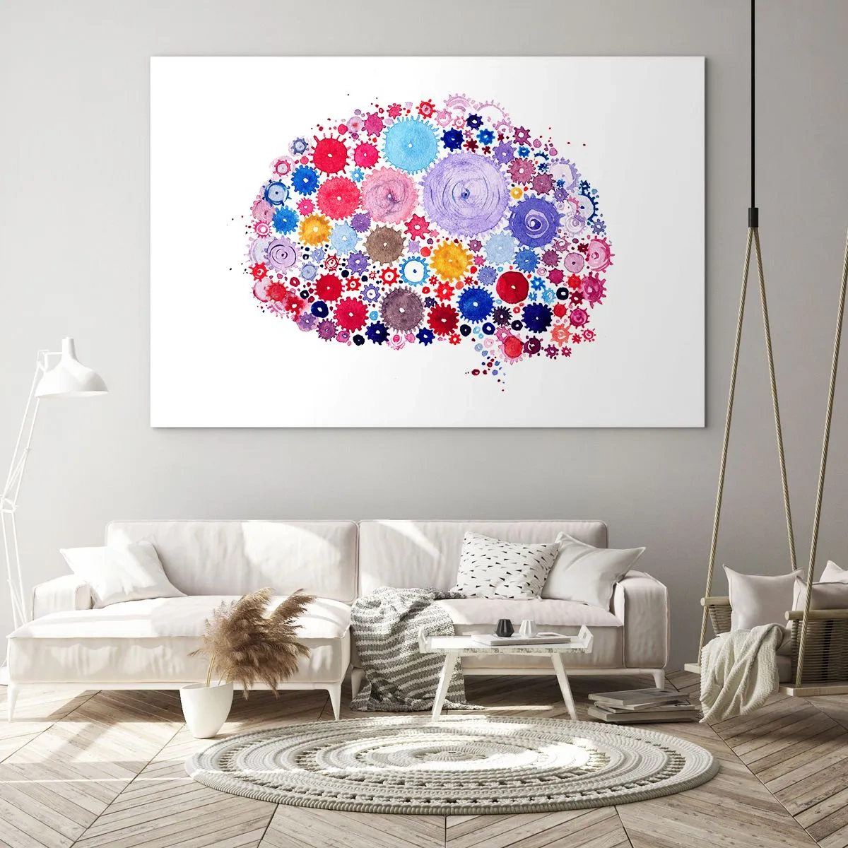 Quadro em vidro - A máquina mais perfeita da natureza - 120x80 cm