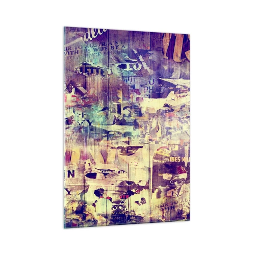 Quadro em vidro - E isso é tudo o que resta - 50x70 cm