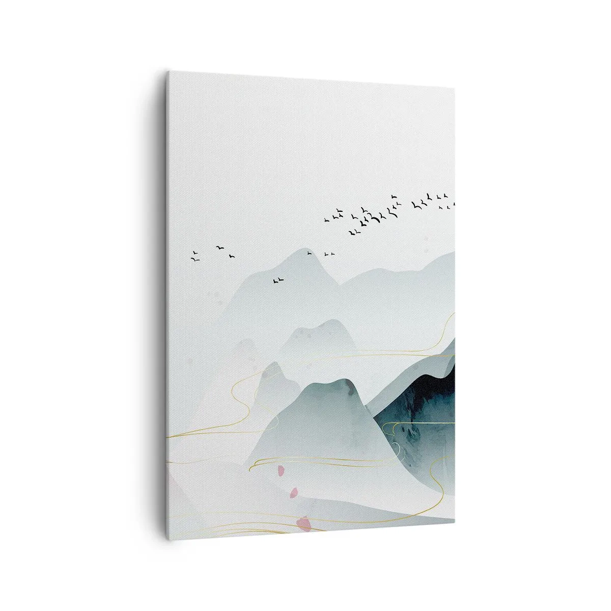 Quadro em tela - Acima dos picos - 70x100 cm