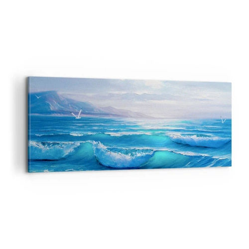 Quadro em tela - Conforta e consola - 100x40 cm
