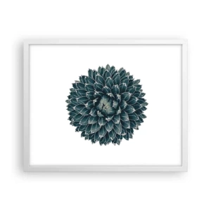 Pôster em moldura branca - Estrela do Deserto - 50x40 cm