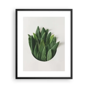 Pôster com moldura preta - Curiosidade indomável - 40x50 cm