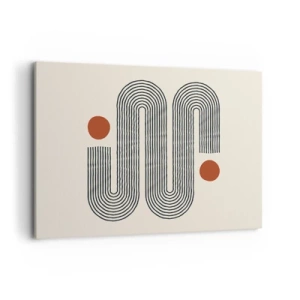 Quadro em tela - Do início ao fim - 100x70 cm