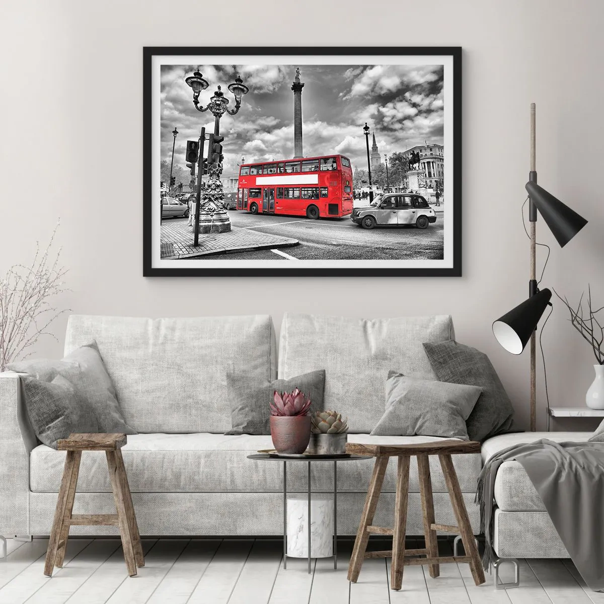 Pôster com moldura preta - A verdadeira corrente sanguínea da cidade - 70x50 cm