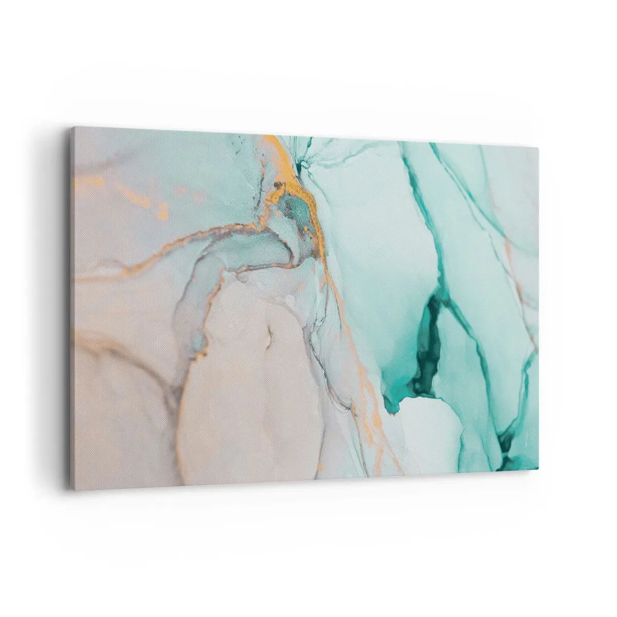 Quadro em tela - Dança das formas e cores - 120x80 cm