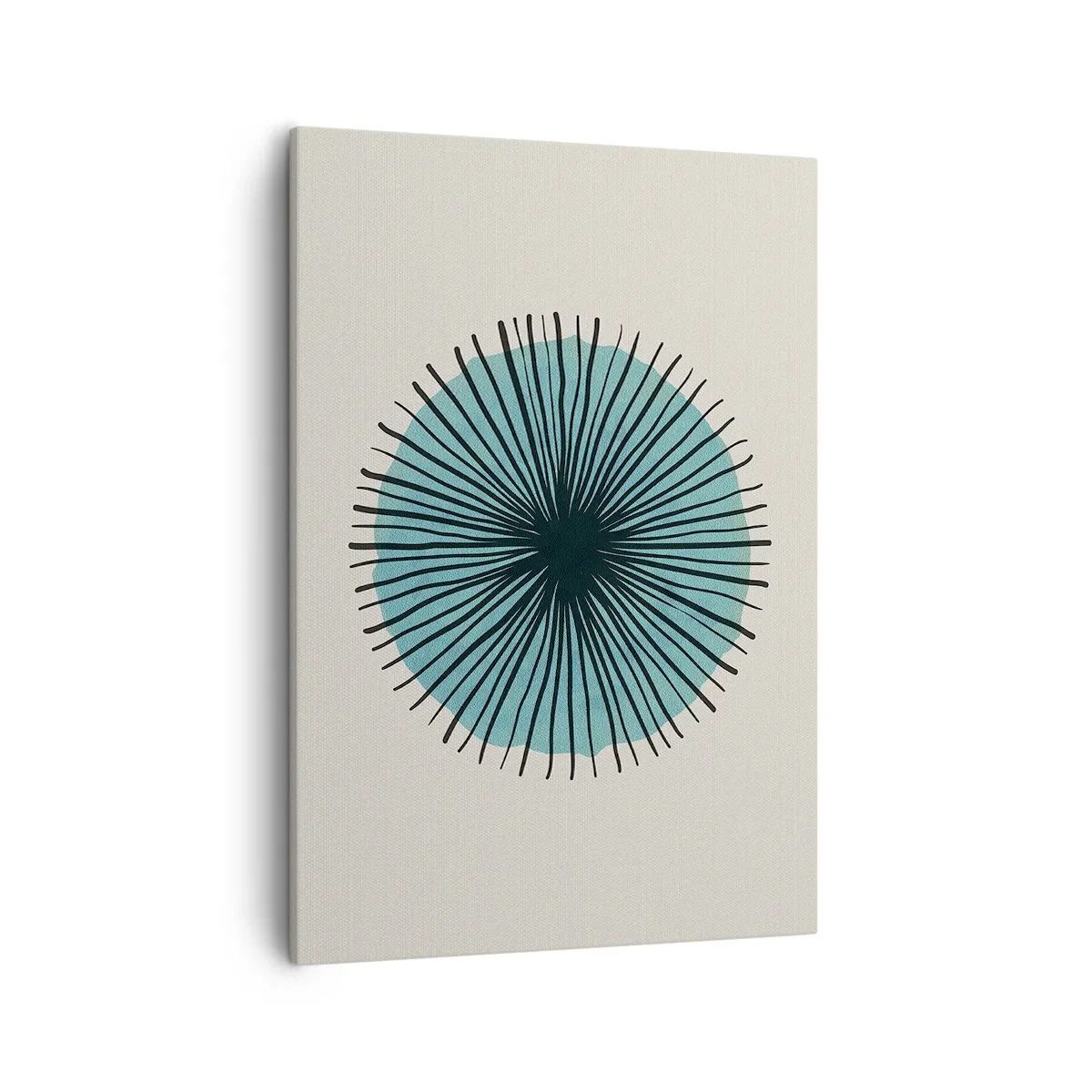 Quadro em tela - Radiante sobre o azul - 50x70 cm
