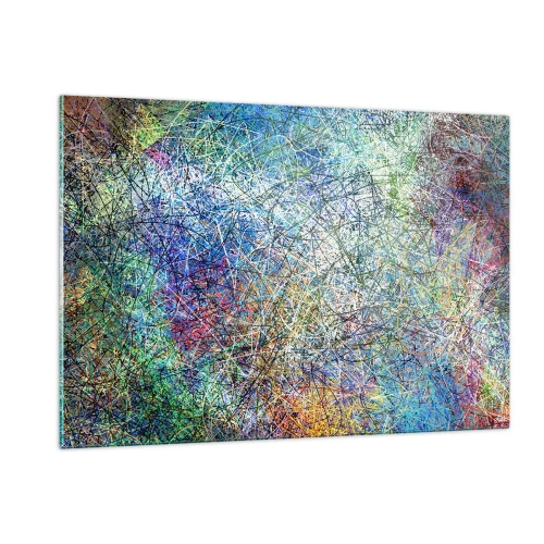 Quadro em vidro - Não é assim tão simples - 120x80 cm