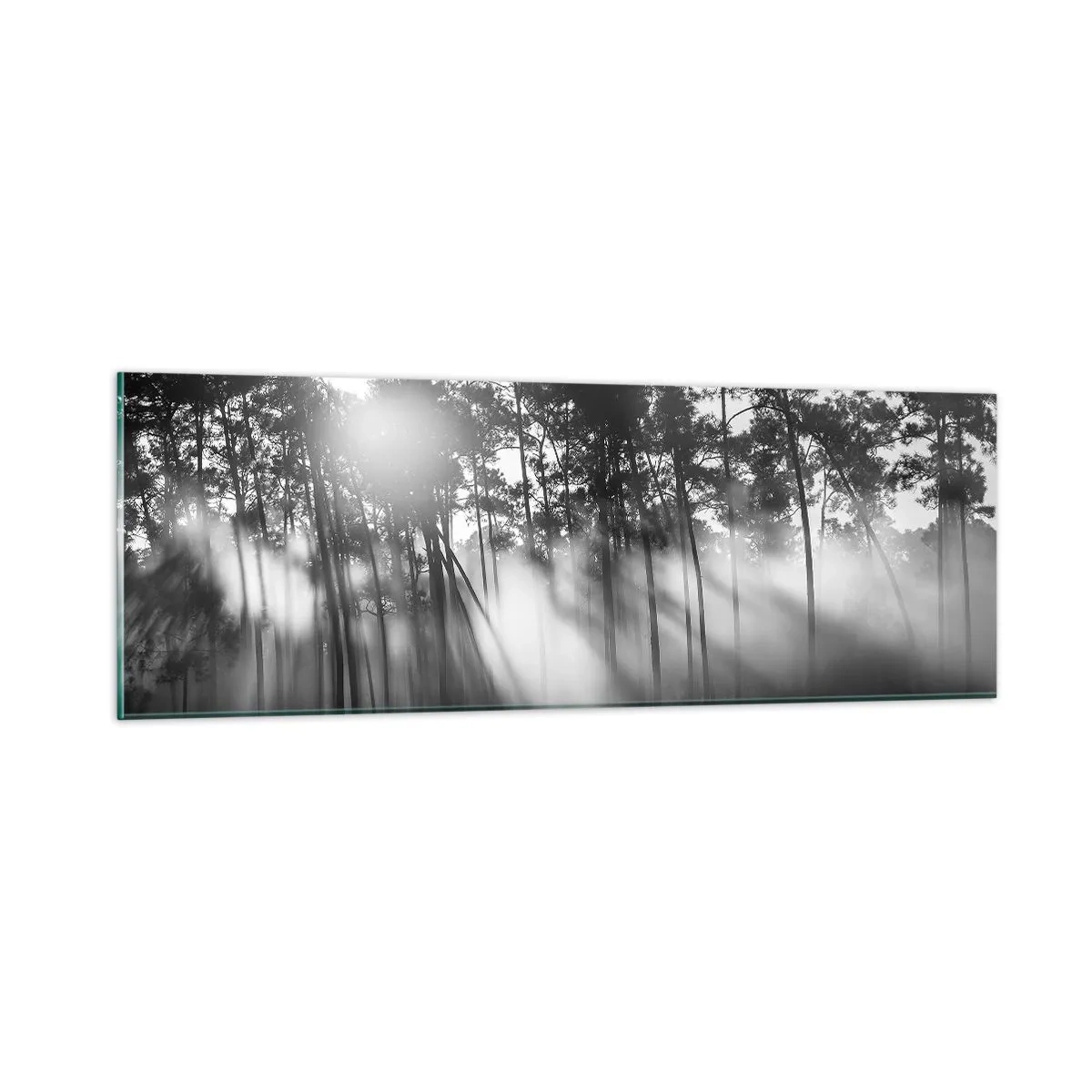 Quadro em vidro - O sol imparável - 90x30 cm