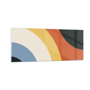 Quadro em vidro - Um para o outro - 100x40 cm