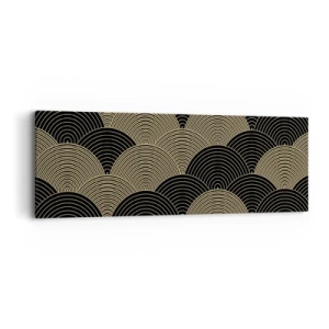 Quadro em tela - Unidade na multiplicidade - 90x30 cm